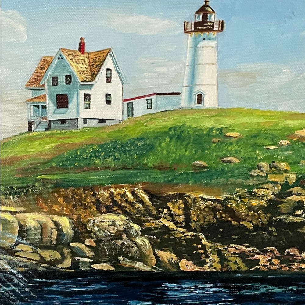 Original Oil Nubble Lighthouse